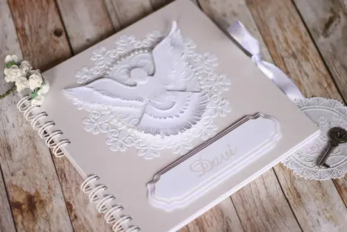 Livro de Assinaturas Primeira Eucaristia ou Crisma Personalizado 