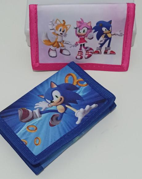 Carteira Sonic e Amy Rose