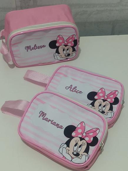 Necessaire Personalizada Minnie/Mickey