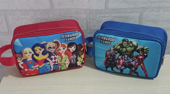 Necessaire Heróis e Heroínas