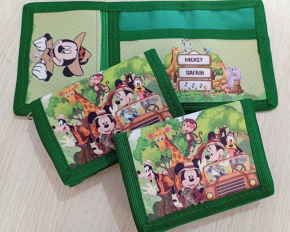 Carteira Mickey Safari