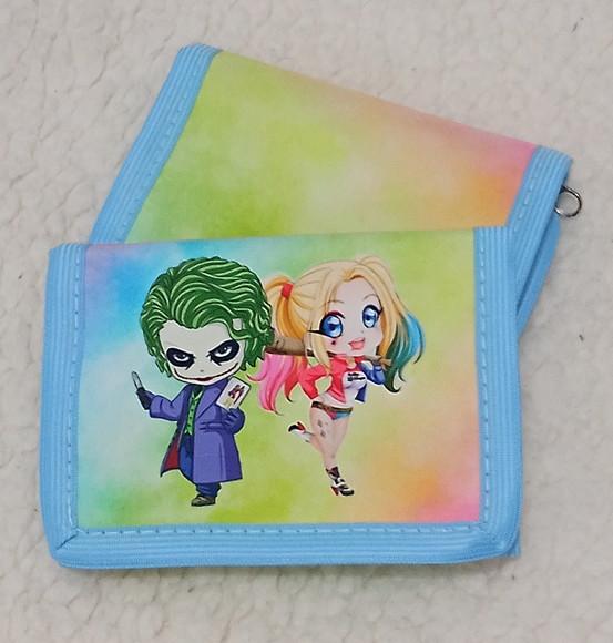 Carteira Arlequina e Coringa