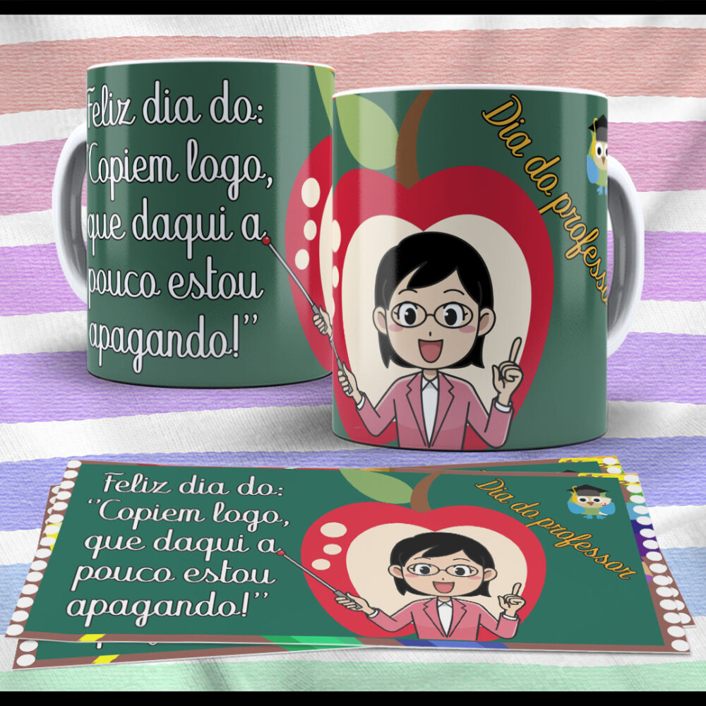 CANECA DIA DOS PROFESSORES