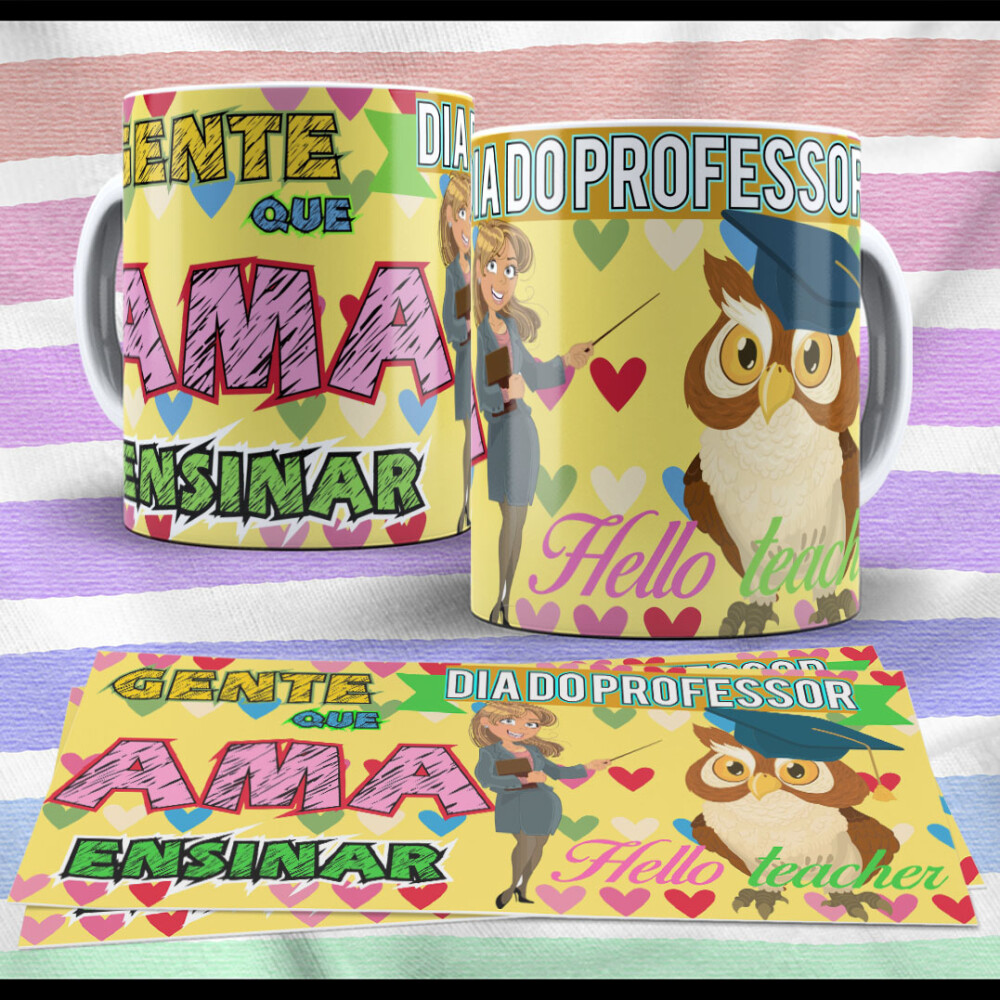 CANECA DIA DOS PROFESSORES