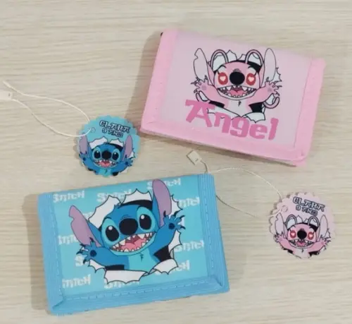Carteira Stitch e Angel