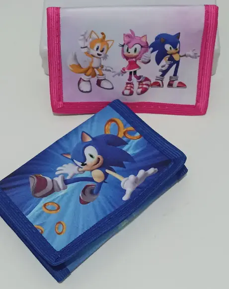 Carteira Sonic e Amy Rose