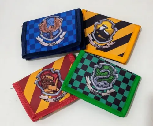 Carteira Casas Hogwarts / Harry Potter