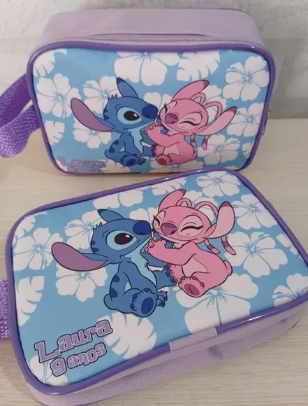 Nécessaire Stitch e Angel