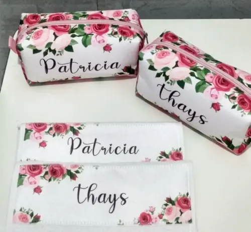Necessaire e Toalhinha com Nome