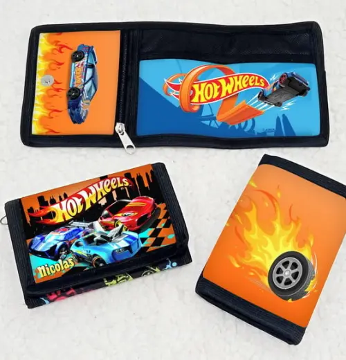 Carteira Hot Wheels