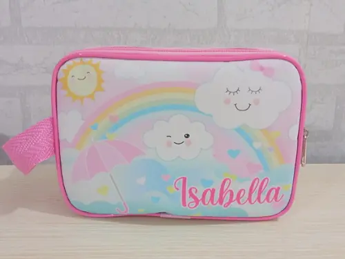 Necessaire Chuva de Amor/arco Íris