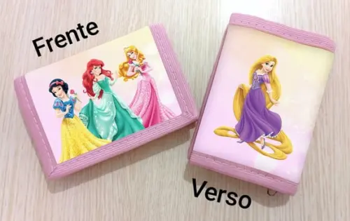 Carteira Princesas Disney