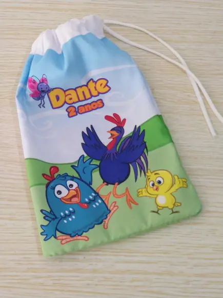 Saquinho Galinha Pintadinha