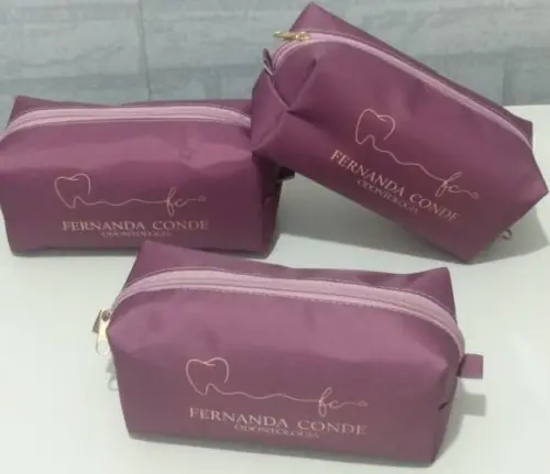 Necessaire Box com logotipo