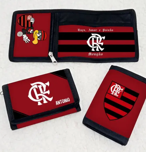Carteira Futebol com Nome