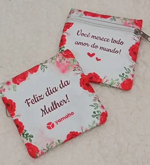 Porta Moedas Dia da Mulher