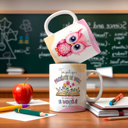 CANECA DIA DOS PROFESSORES