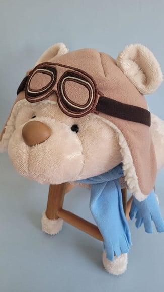 Banquinho Infantil Ursinho Aviador