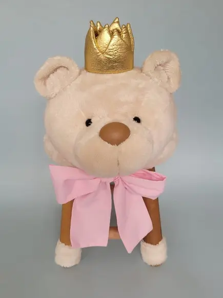 Banquinho Infantil Ursinho de Pelúcia