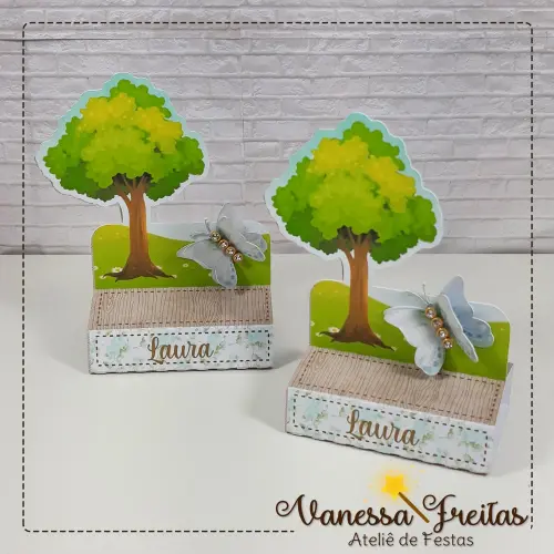 Caixa Porta Chocolate Borboletas