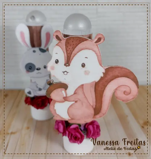 Tubete Decorado Bosque