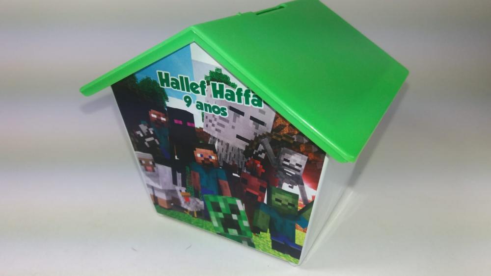 Casinha Cofre Minecraft