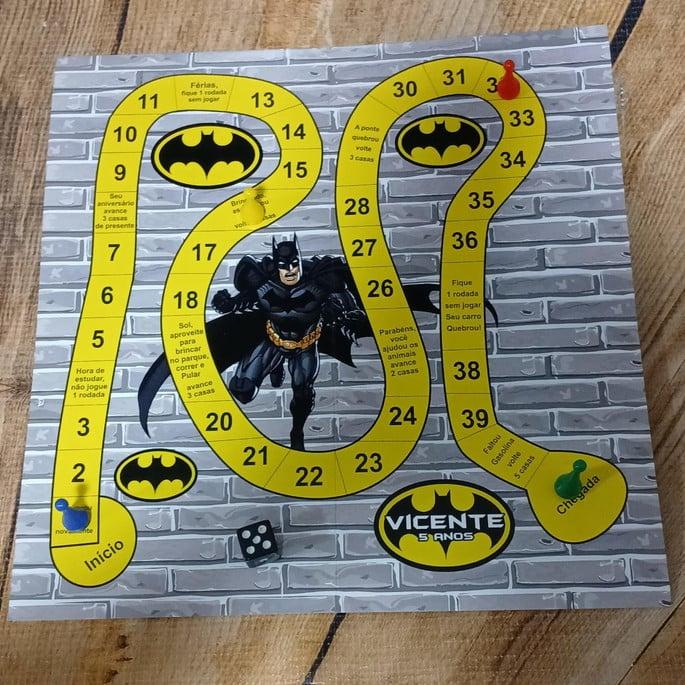Jogo de Tabuleiro Batman