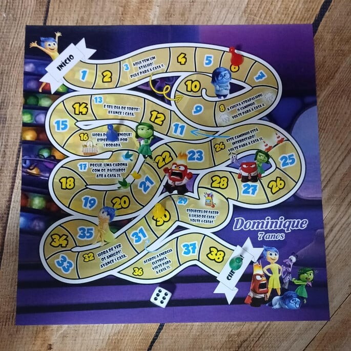 Jogo de Tabuleiro Divertidamente