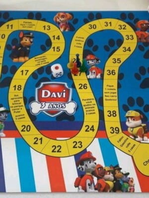 Jogo de Tabuleiro Patrulha Canina