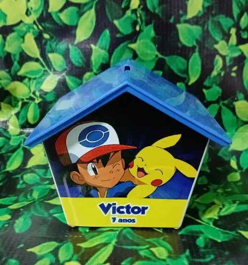 Casinha Cofre Pokemon