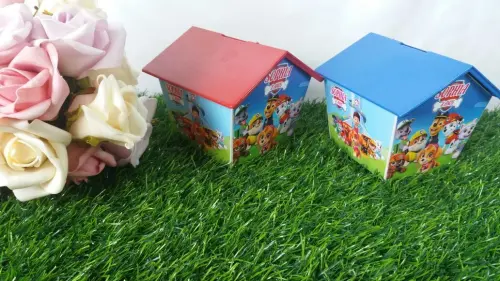 Casinha Cofre 4 Lados Patrulha Canina