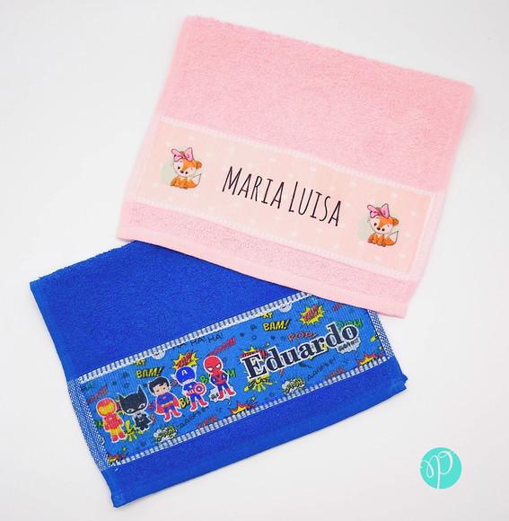 Toalha Lavabinho Personalizada