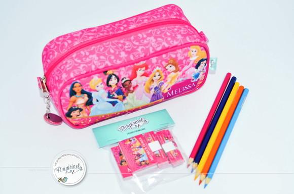 Estojo Personalizado Princesas