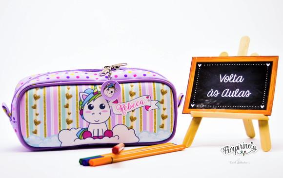Estojo Personalizado Unicórnio