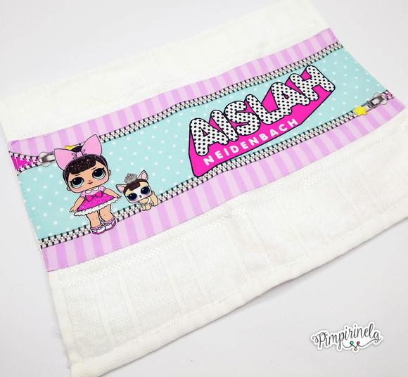 Toalha Infantil Aveludada Personalizada