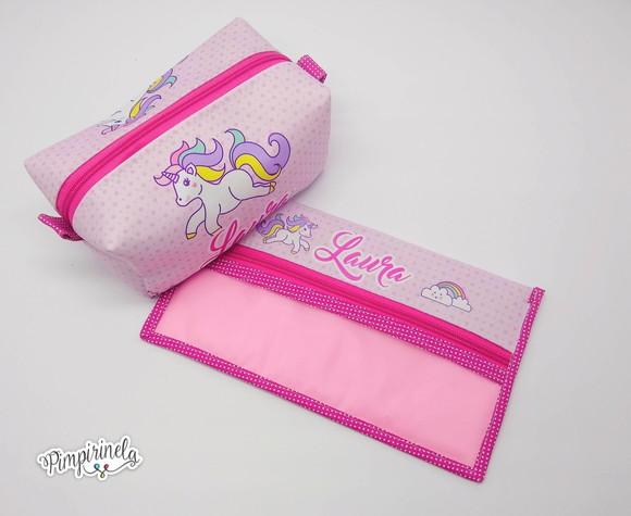Kit Necessaire Box M + Porta Higiene Bucal