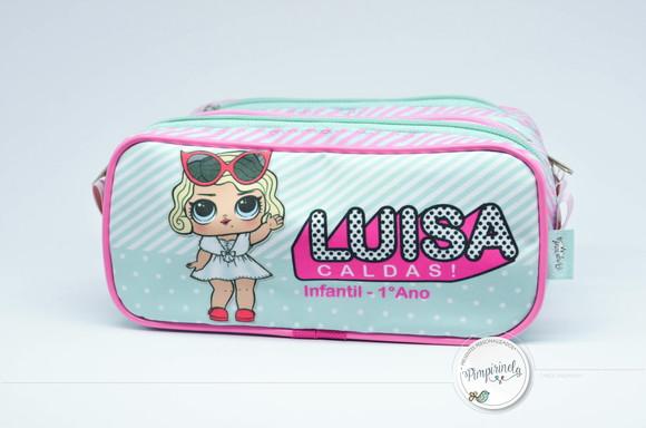 Estojo Triplo Personalizado Lol