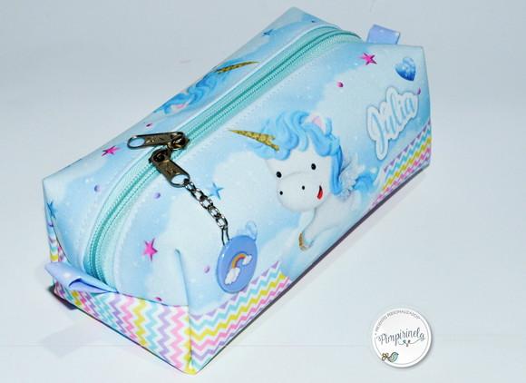 Estojo Box Personalizado Unicórnio
