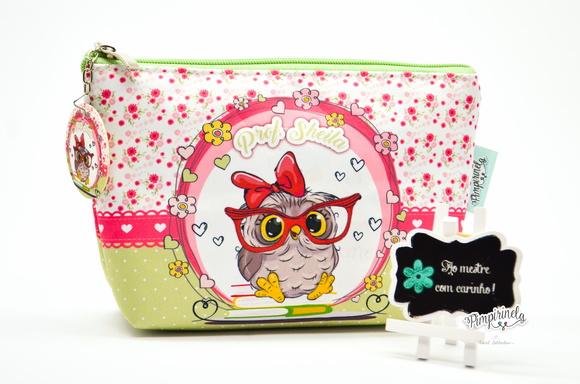 Necessaire Coruja Dia Dos Professores
