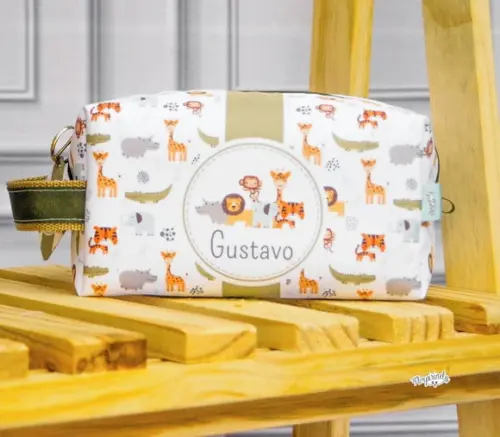 Necessaire Box Baby - G - Safari