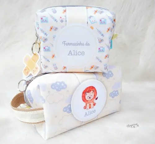 Kit Necessaire Box G + Necessaire Cubinho M