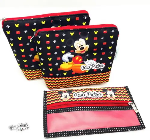 Kit Necessaire + Porta Higiene Bucal