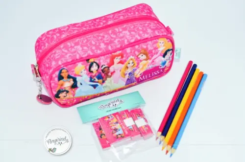 Estojo Personalizado Princesas