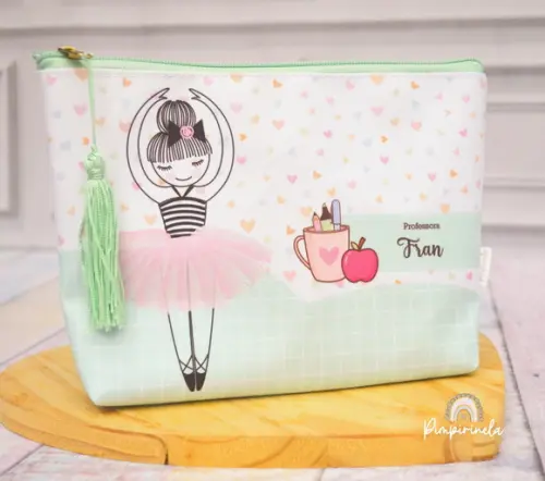 Necessaire Básica M- Dia dos Professores Bailarina
