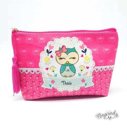 Necessaire Coruja Dia dos Professores