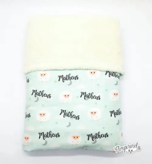 Manta Plush Personalizada
