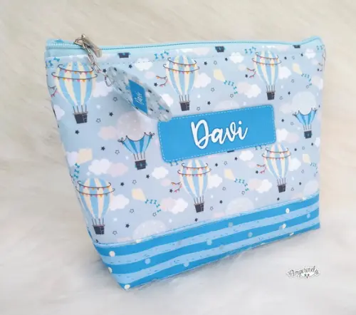 Necessaire Infantil Personalizada- Balão Azul