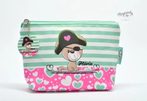 Necessaire Cachorrinho Pirata