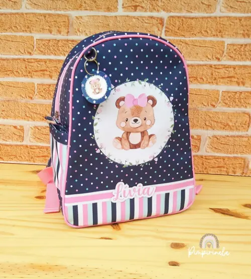 Mochila Personalizada- Ursinha