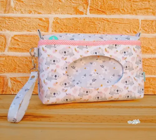 Necessaire Porta Fraldas + Lenços - Coala